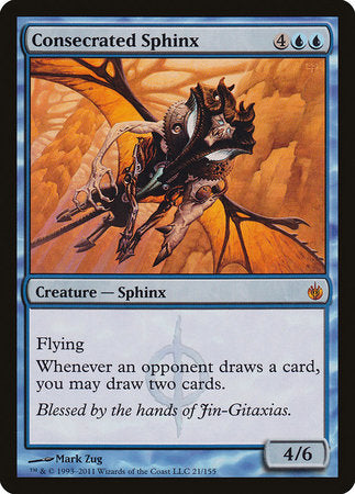 Consecrated Sphinx [Mirrodin Besieged] | All About Games