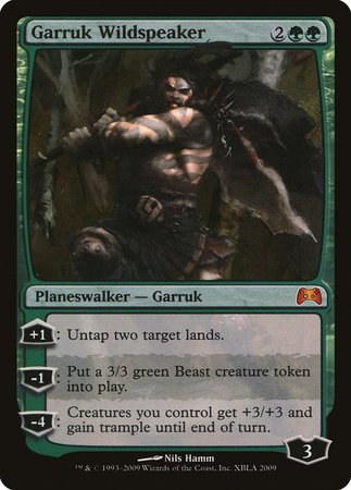 Garruk Wildspeaker [Duels of the Planeswalkers Promos 2009]