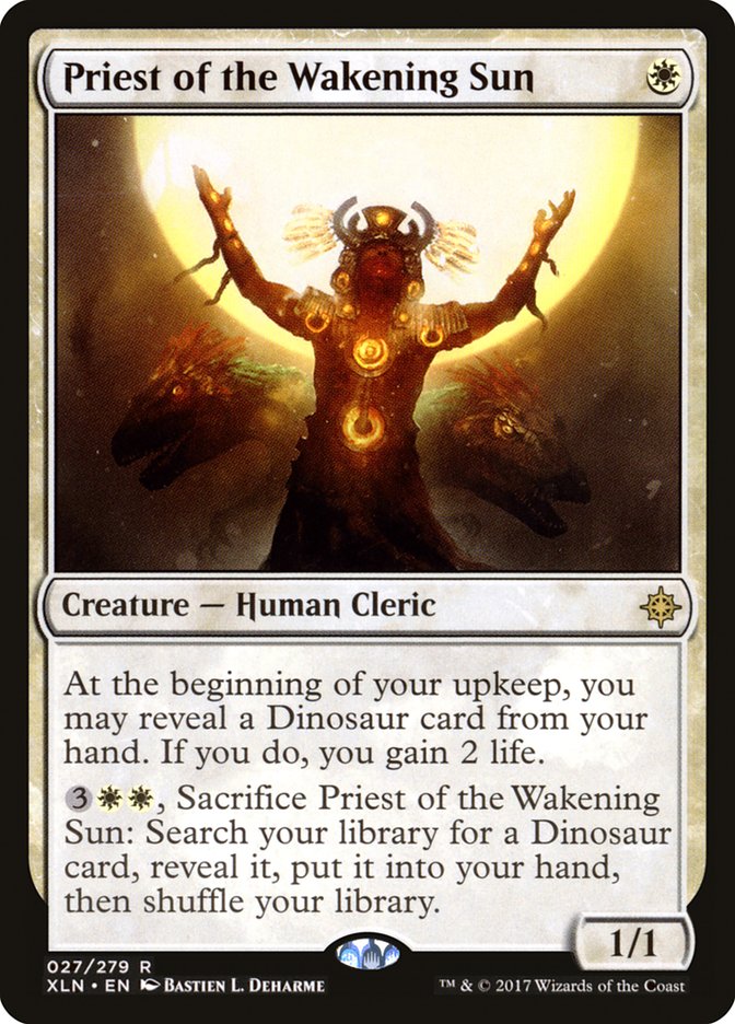 Priest of the Wakening Sun [Ixalan] | All About Games