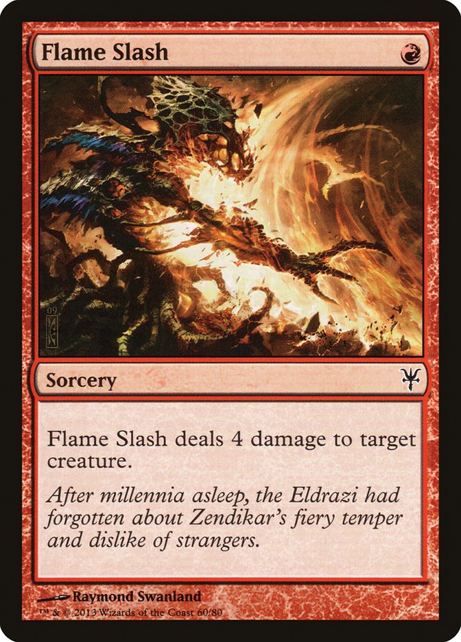 Flame Slash [Duel Decks: Sorin vs. Tibalt] | All About Games