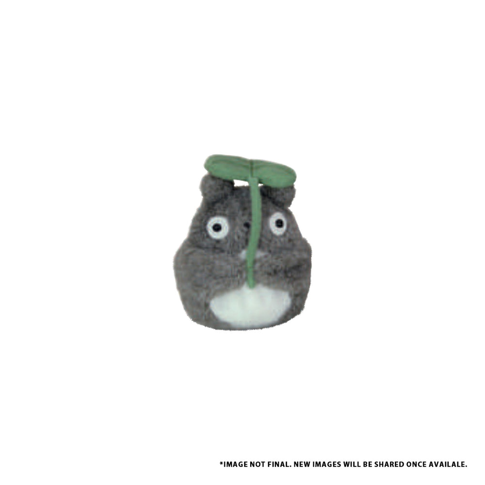 Totoro with Leaf Beanbag 5" "My Neighbor Totoro"