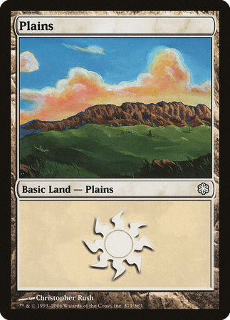 Plains (371) [Coldsnap Theme Decks]