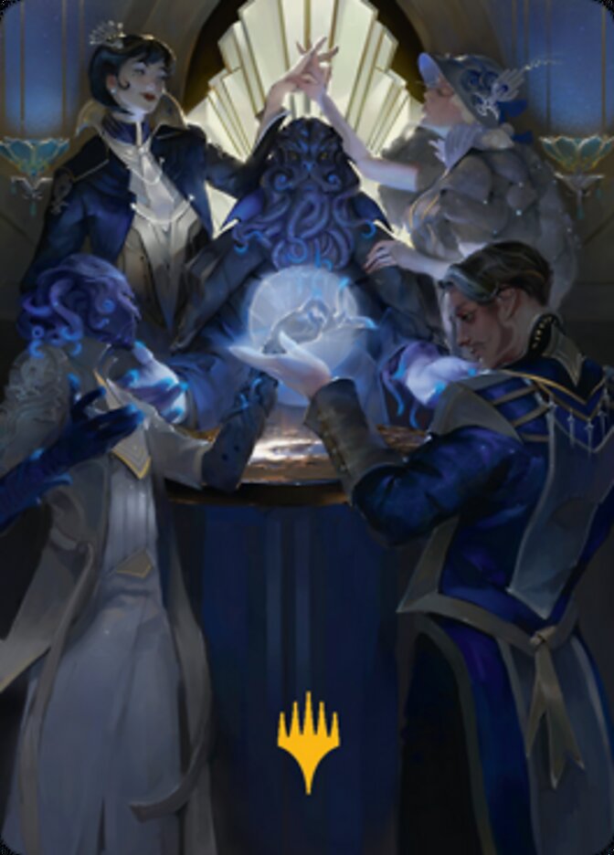 Obscura Ascendancy Art Card (Gold-Stamped Signature) [Streets of New C
