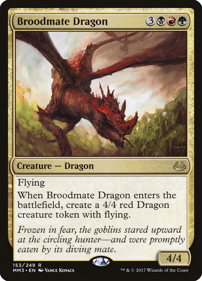 Broodmate Dragon [Modern Masters 2017] | All About Games