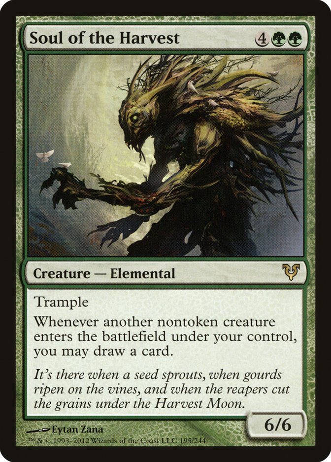 mtg avacyn cards Soul of the Harvest [Avacyn Restored]