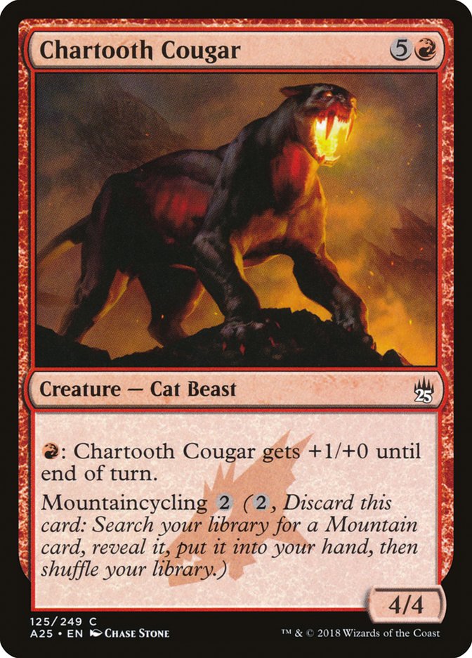 Chartooth Cougar [Masters 25] | All About Games