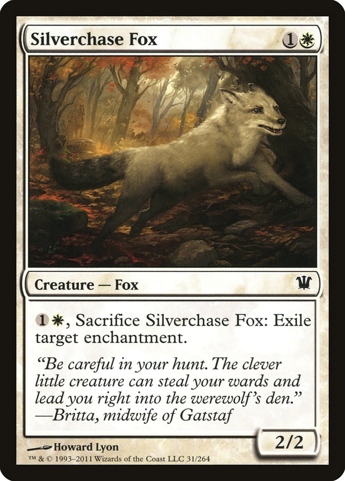 Silverchase Fox [Innistrad] | All About Games