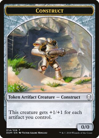 Construct Token [Dominaria Tokens] | All About Games