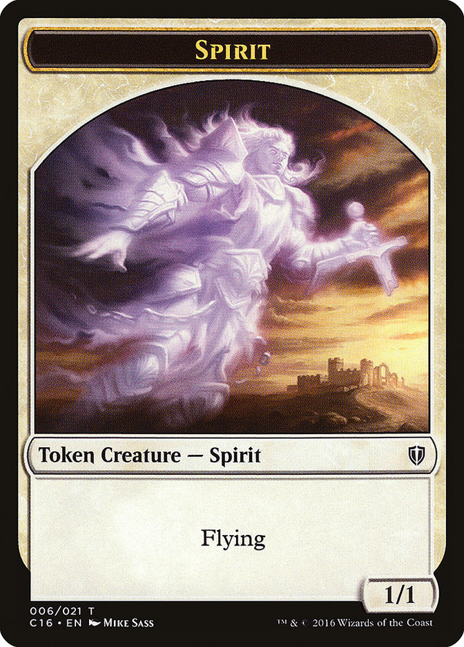 Spirit (006/021) [Commander 2016 Tokens] | All About Games