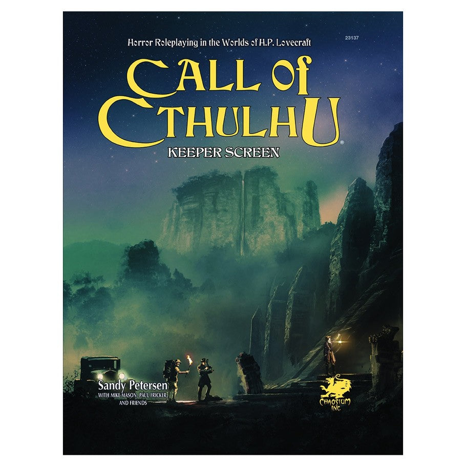 Call of Cthulhu 7th Edition - Keeper Screen Pack