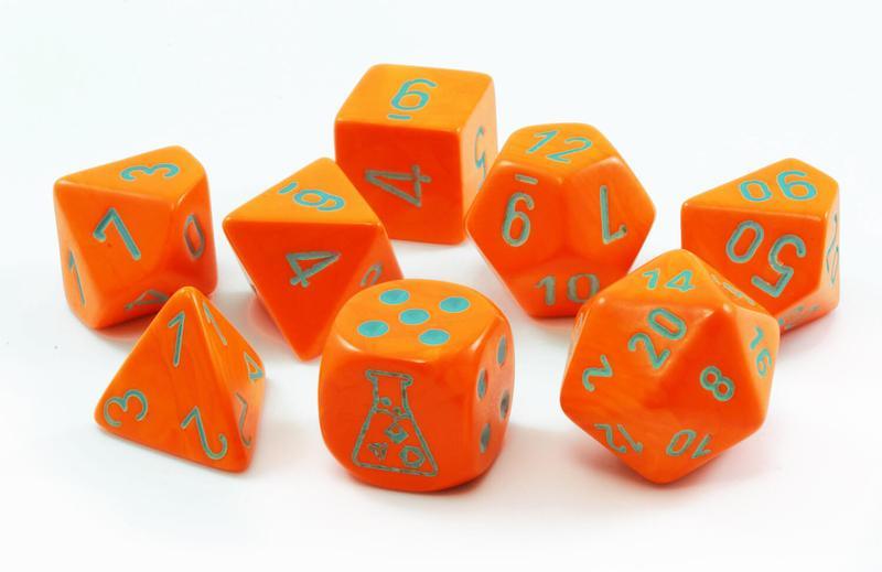 7-Set Tube Lab Dice Heavy ORtq CHX 30038