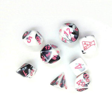 7-SetCube Lab Dice Gemini BKWHpk CHX30043