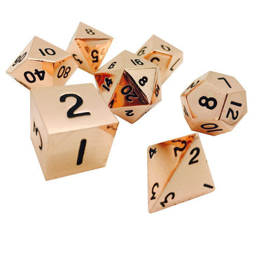 Copper Still Alloy 7 Dice Set