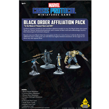 Marvel: Crisis Protocol: Black Order Squad Pack