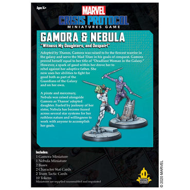Marvel: Crisis Protocol: Gamora & Nebula
