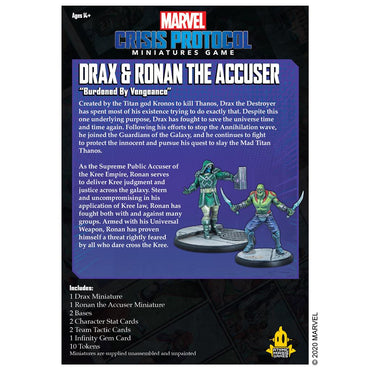 Marvel: Crisis Protocol: Drax & Ronan The Accuser