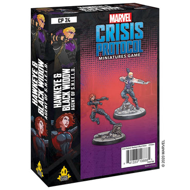 Marvel: Crisis Protocol: Hawkeye & Black Widow Agent of S.H.I.E.L.D.