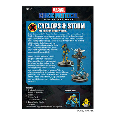 Marvel: Crisis Protocol: Cyclops & Storm