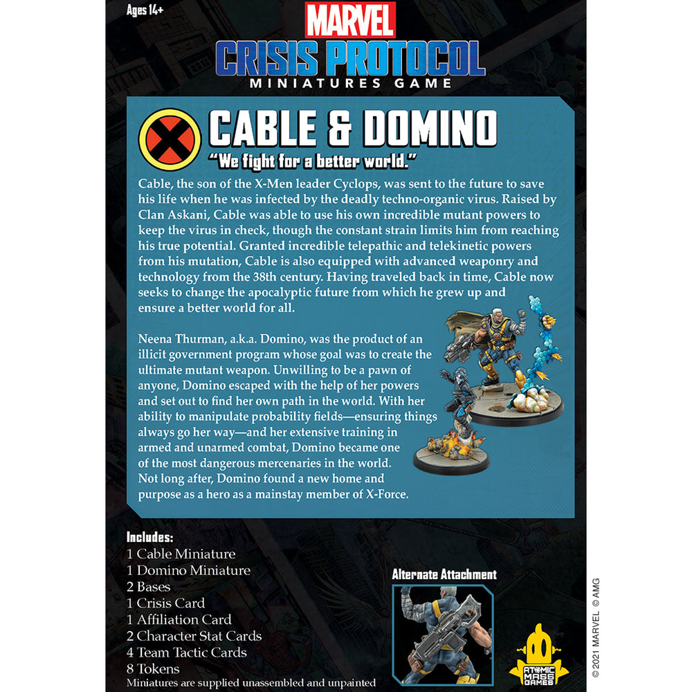 Marvel: Crisis Protocol: Domino & Cable