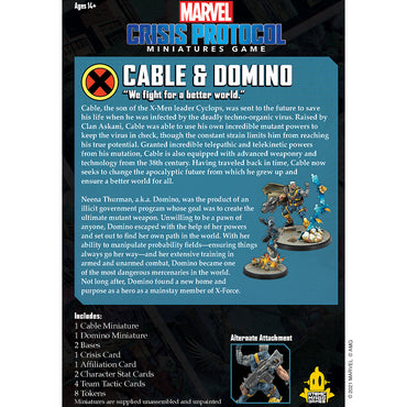 Marvel: Crisis Protocol: Domino & Cable
