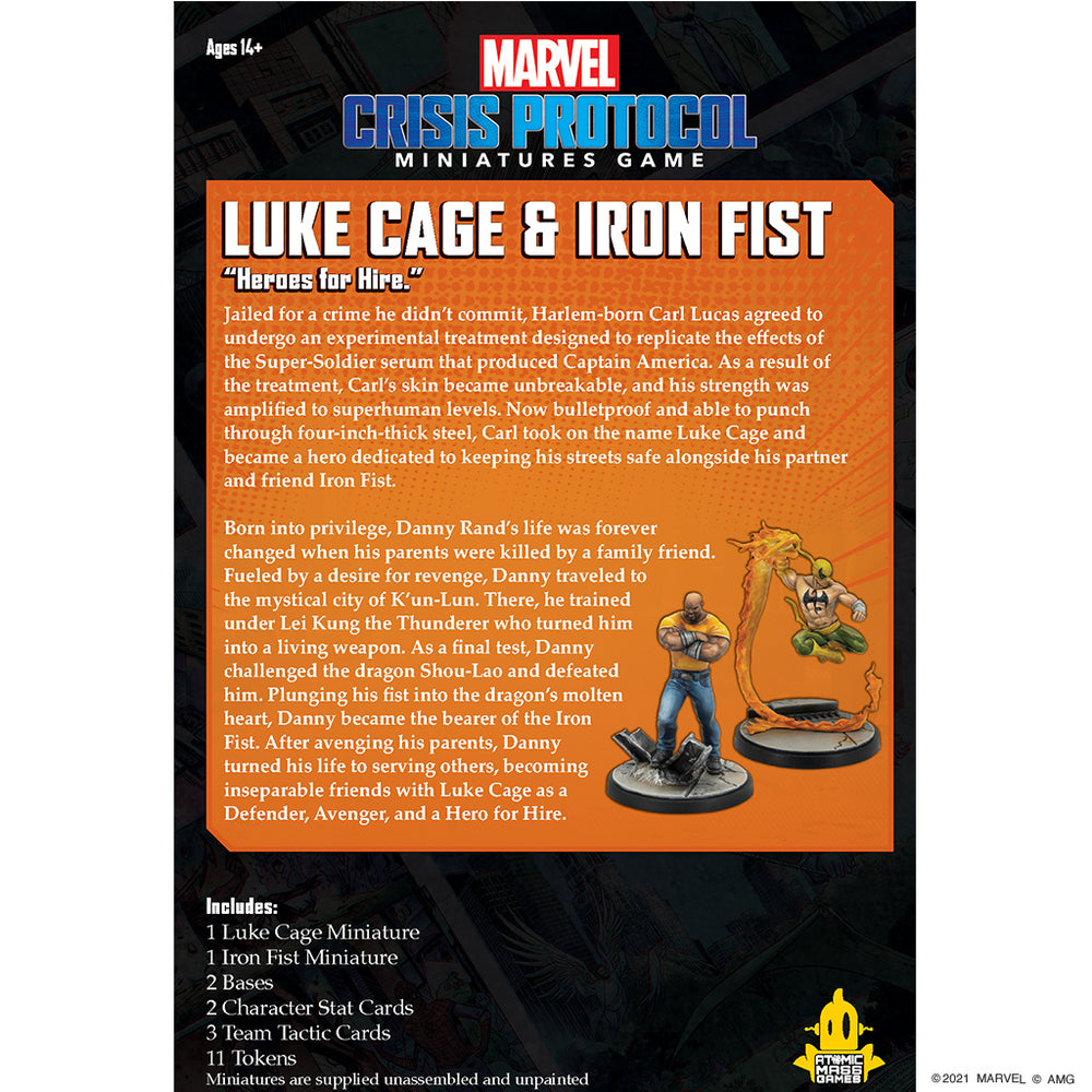 Marvel: Crisis Protocol: Luke Cage & Iron Fist