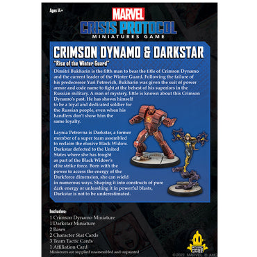 Marvel: Crisis Protocol: Crimson Dynamo & Dark Star