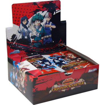 My Hero Academia: Collectible Card Game Booster Wave 2 Crimson Rampage Box