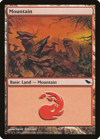 Mountain (297) [Shadowmoor] | All About Games