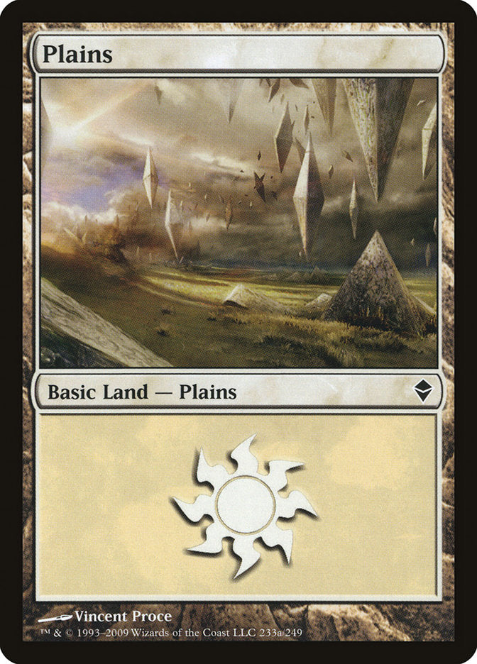 Plains (233a) [Zendikar]