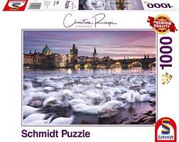 Puzzle: Prague: Swans