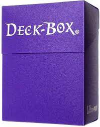 Deck Box: Solid Purple