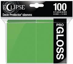 Eclipse Gloss Standard Sleeves: Lime Green (100ct)