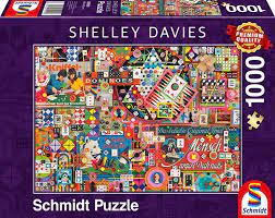 Puzzle: Shelley Davies: Vintage Board Games 2021