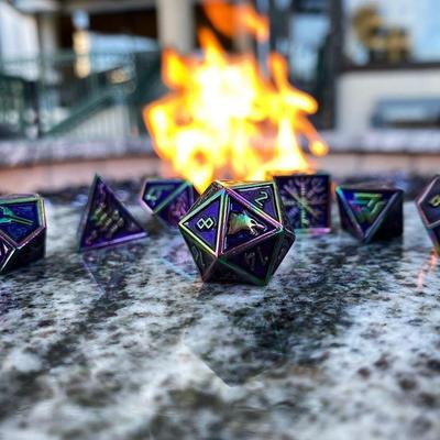 Draugr Alloy 7 Dice Set