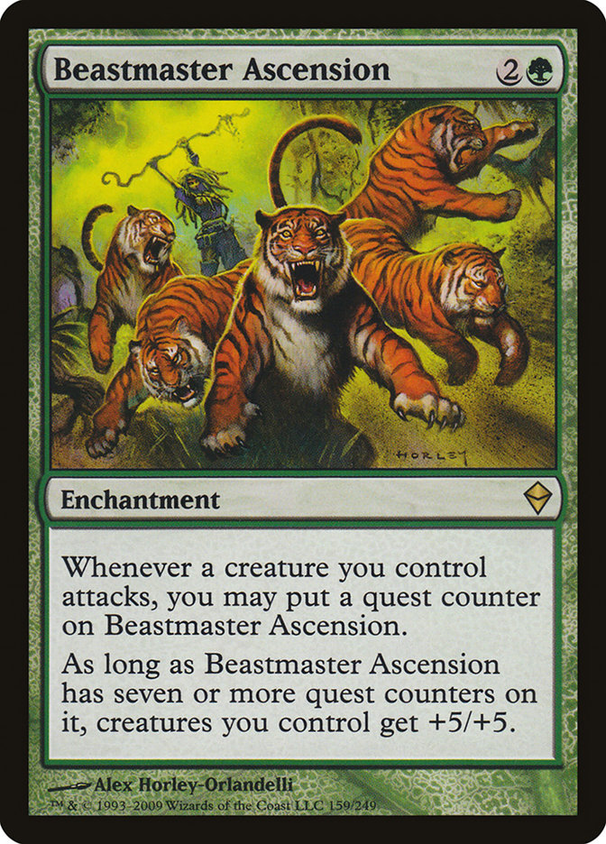 Beastmaster Ascension [Zendikar] | All About Games
