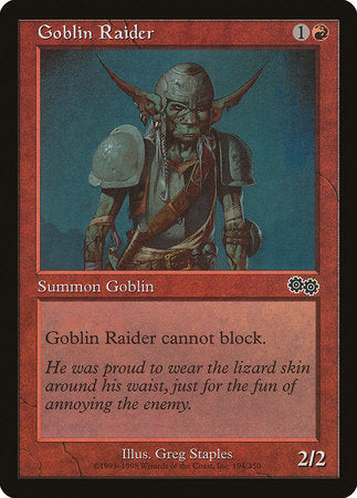 Goblin Raider [Urza's Saga] | All About Games