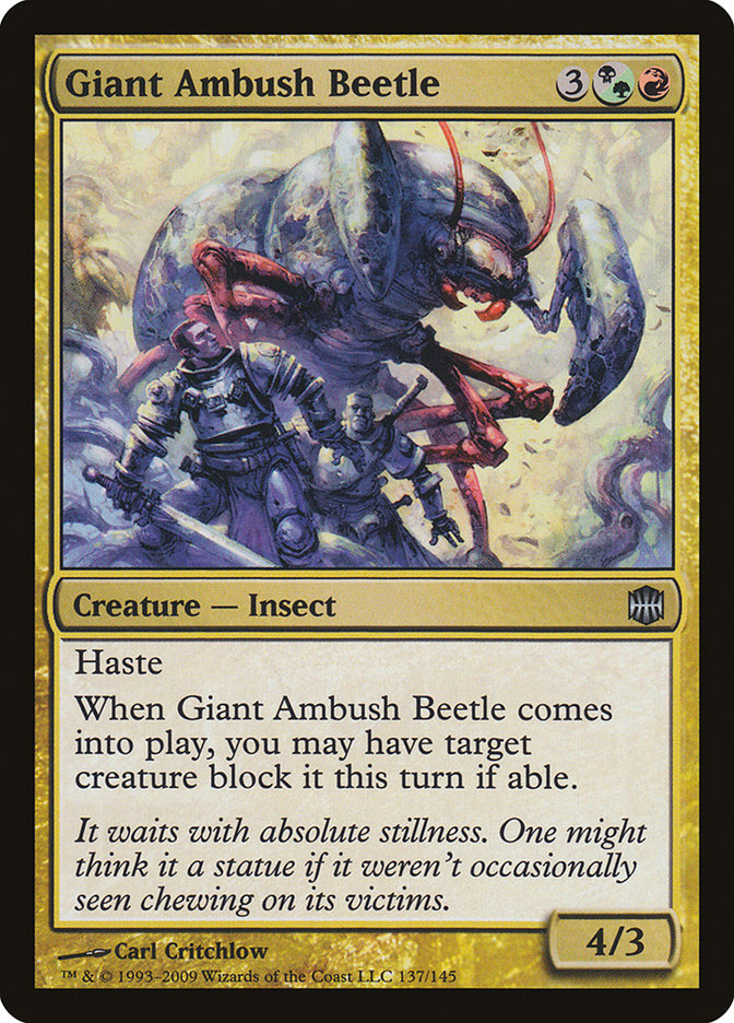 Giant Ambush Beetle [Alara Reborn] | All About Games