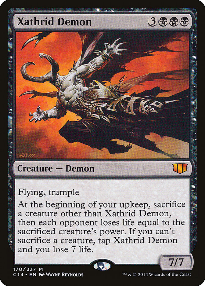 Xathrid Demon [Commander 2014] | All About Games