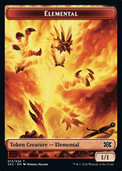Elemental // Soldier Double-sided Token [Double Masters 2022 Tokens]
