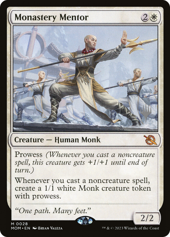 Monastery Mentor (Promo Pack) [March of the Machine Promos]