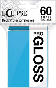 Eclipse Gloss Small Sleeves: Sky Blue (60ct)