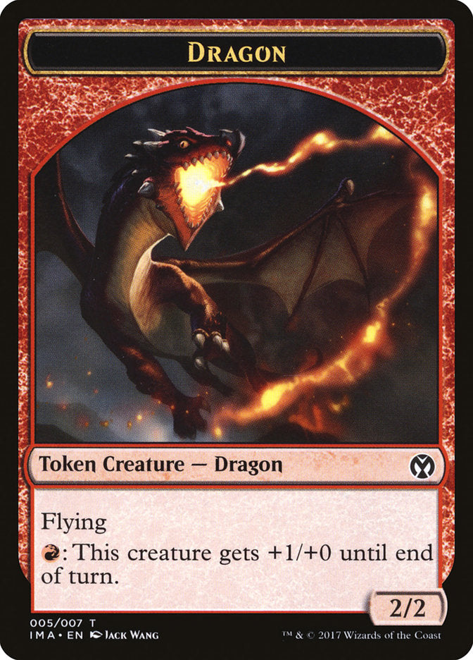 Dragon (005/007) [Iconic Masters Tokens] | All About Games