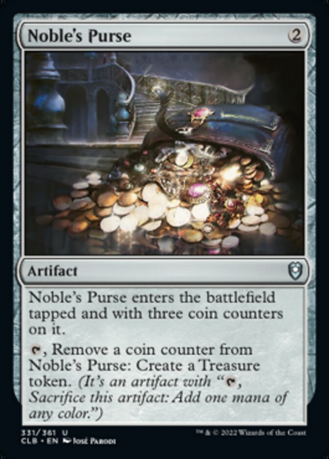 Noble's Purse [Commander Legends: Battle for Baldur's Gate]