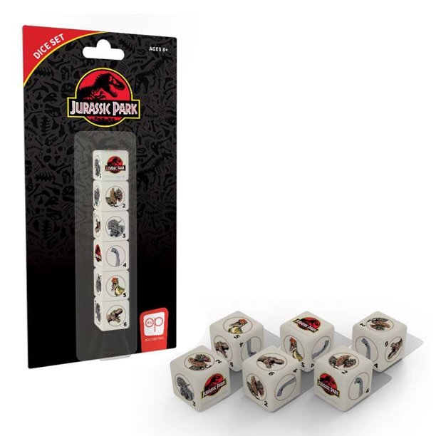 Jurassic Park Dice Set