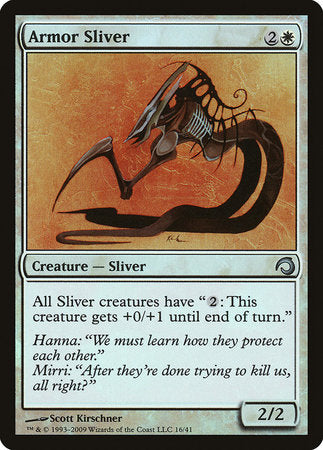 Armor Sliver [Premium Deck Series: Slivers] | All About Games