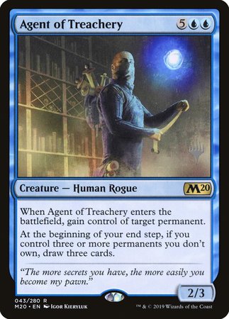 Agent of Treachery [Core Set 2020 Promos]