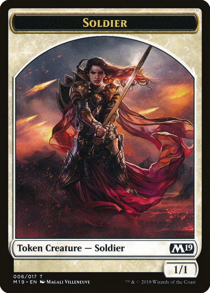 Soldier [Core Set 2019 Tokens] | All About Games
