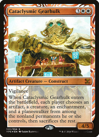 Cataclysmic Gearhulk [Kaladesh Inventions] | All About Games