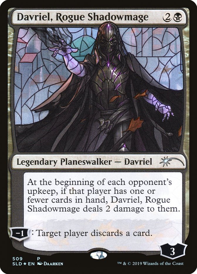 Davriel, Rogue Shadowmage (Stained Glass) [Secret Lair Drop Promos] | All About Games