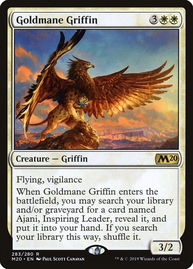 Goldmane Griffin [Core Set 2020] | All About Games
